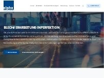 Website Screenshot Alpha Verteilertechnik