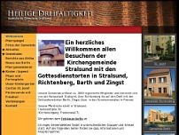 Screenshot for www.dreifaltigkeit-stralsund.de