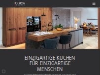 Website Screenshot Baumann Küchen &  Wohnkultur GmbH