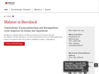 Website Screenshot Malteser Hilfsdienst
