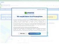 Website Screenshot EUROMASTER Cottbus PKW & LKW