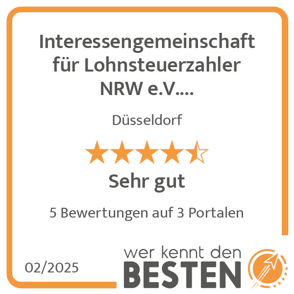 Bilder Interessengemeinschaft für Lohnsteuerzahler NRW e.V. Lohnsteuerhilfeverein