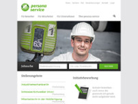 Screenshot for http://www.persona.de/
