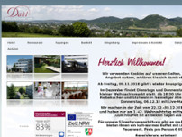 Dahl Hotel & Restaurant - GmbH website screenshot