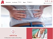 Website Screenshot Deutschherrn Apotheke