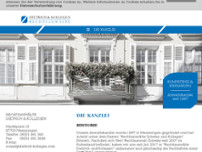 Rechtsanwälte Dietrich & Kollegen PartGmbB website screenshot