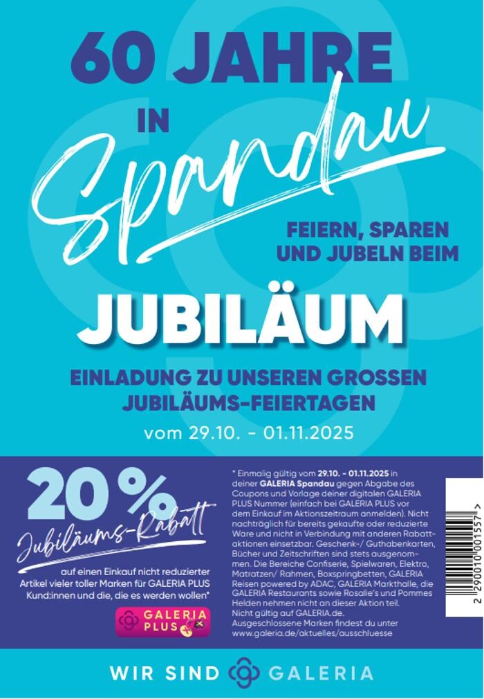 Bilder GALERIA Berlin Spandau