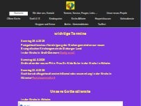 Website Screenshot Evangelische Kirche Altheim - Evangelische Kirchengemeinde Altheim