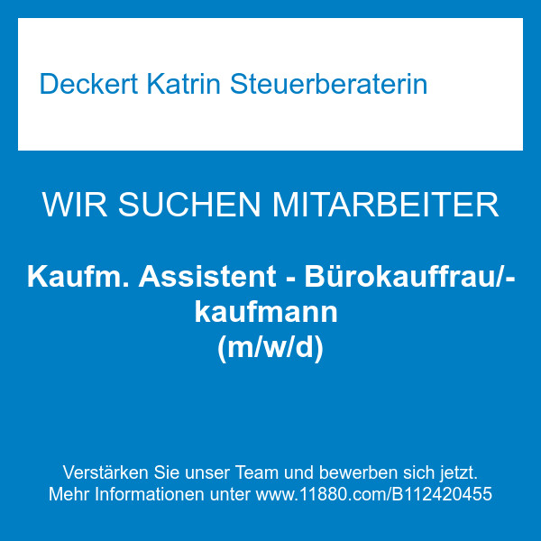 Bilder Deckert Katrin Steuerberaterin