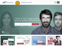 Screenshot for http://www.manpower.de/
