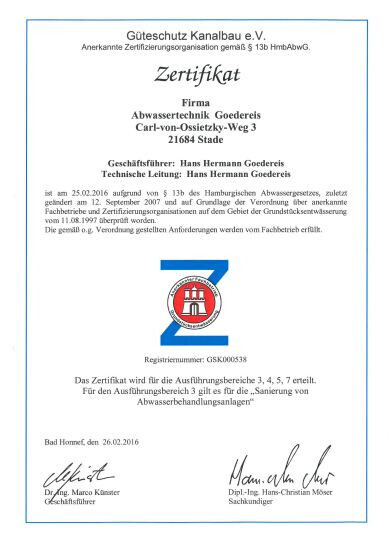 Bilder Abwassertechnik Goedereis