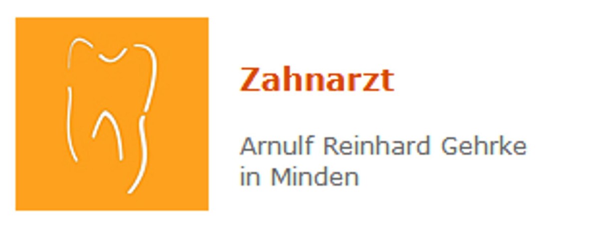 Arnulf Reinhard Gehrke - Zahnarzt in Minden Logo