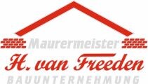 Bauunternehmen H. van Freeden       Logo