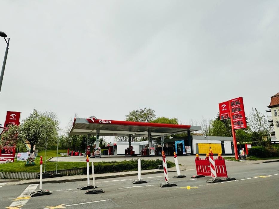 Bilder ORLEN Tankstelle