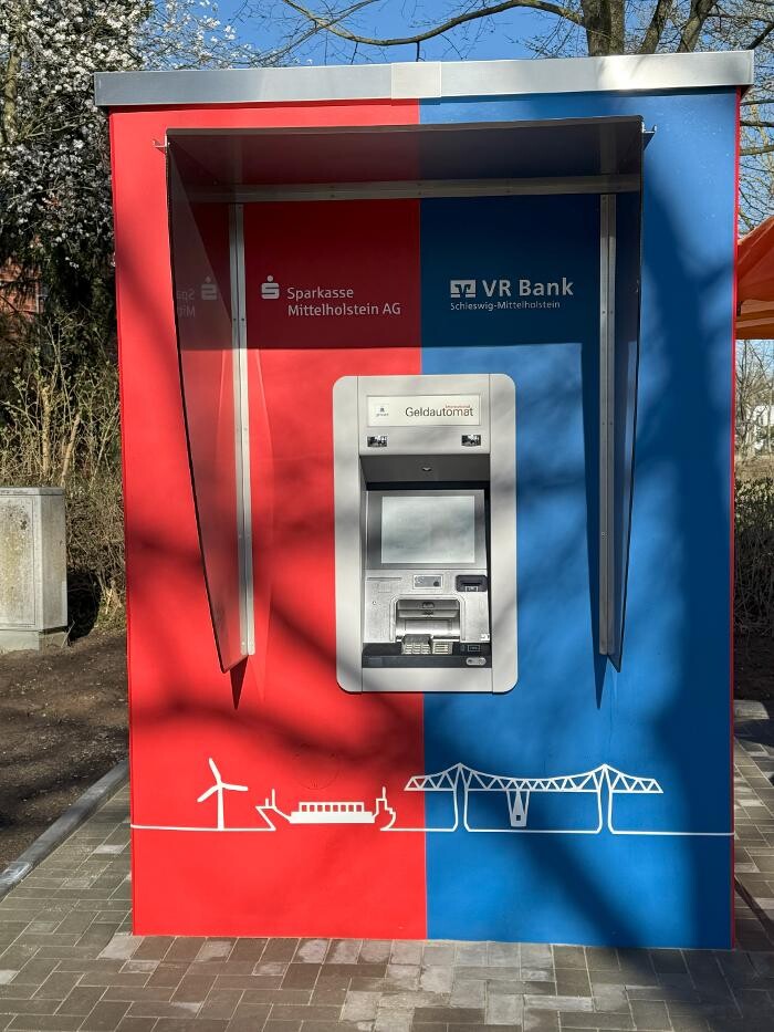 Bilder VR Bank Schleswig-Mittelholstein eG, Geldautomat Westerrönfeld