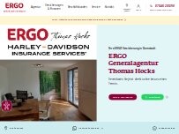 Website Screenshot ERGO Versicherung Thomas Hocks