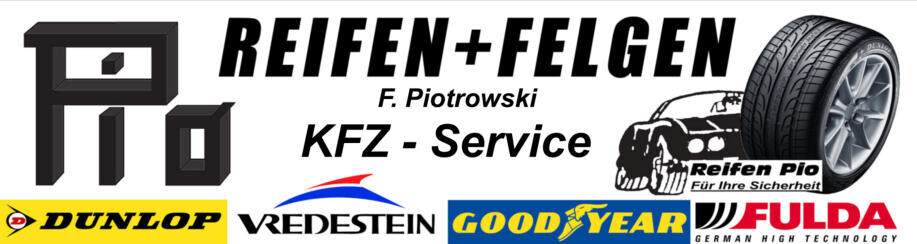 Reifen Pio KG KFZ-Service Logo
