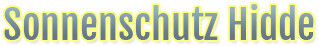 Sonnenschutztechnik Hidde: Inh. Th.Bankowsky Logo