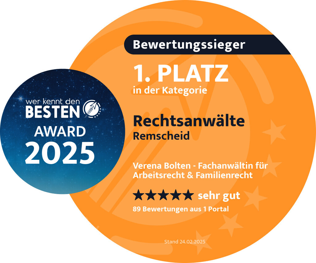 Bilder Verena Bolten - Fachanwältin für Arbeitsrecht & Familienrecht