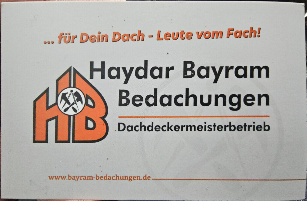 Haydar.Bayram Bedachungen und Gerüstbau Logo