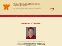 Website Screenshot Therapie-Holzhauer