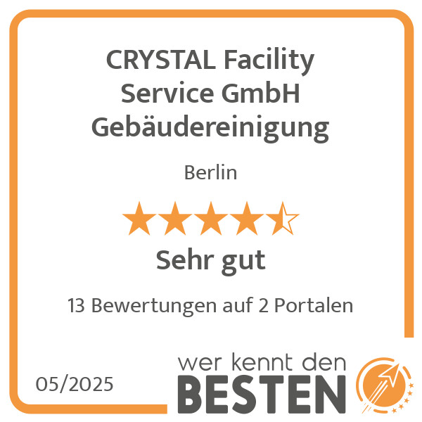 Bilder CRYSTAL Facility Service GmbH Gebäudereinigung