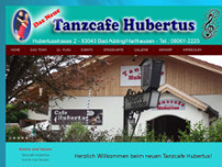 Tanzcafe-Hubertus website screenshot