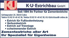 KU-Estrichbau GmbH Logo