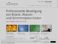 Website Screenshot Sanierungsservice Küpper GmbH