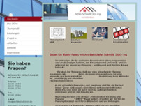 Stefan Schmidt Dipl.-Ing. Architekt website screenshot