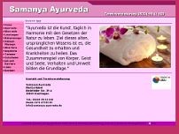 Screenshot for samanya-ayurveda.de