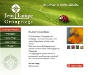 Website Screenshot Jens Lampe Grünpflege