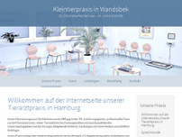 Screenshot for http://www.kleintierpraxis-saar-schmidt.de