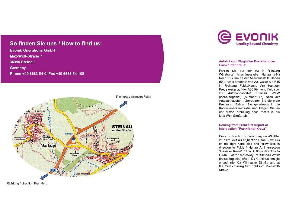 Bilder Evonik