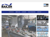 Bailer CNC GmbH&Co.KG website screenshot