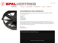 Screenshot for http://www.spal-vertrieb.de