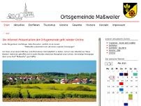 Screenshot for www.massweiler.de