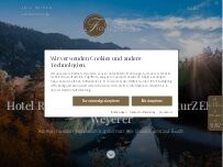 Website Screenshot Hotel Frühlingsgarten