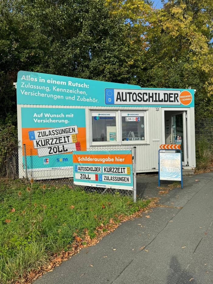 Bilder Kroschke Kfz Zulassungen und Kennzeichen