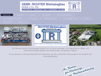 Richter Werkzeugbau website screenshot