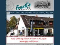 Website Screenshot Frank´s Radhaus