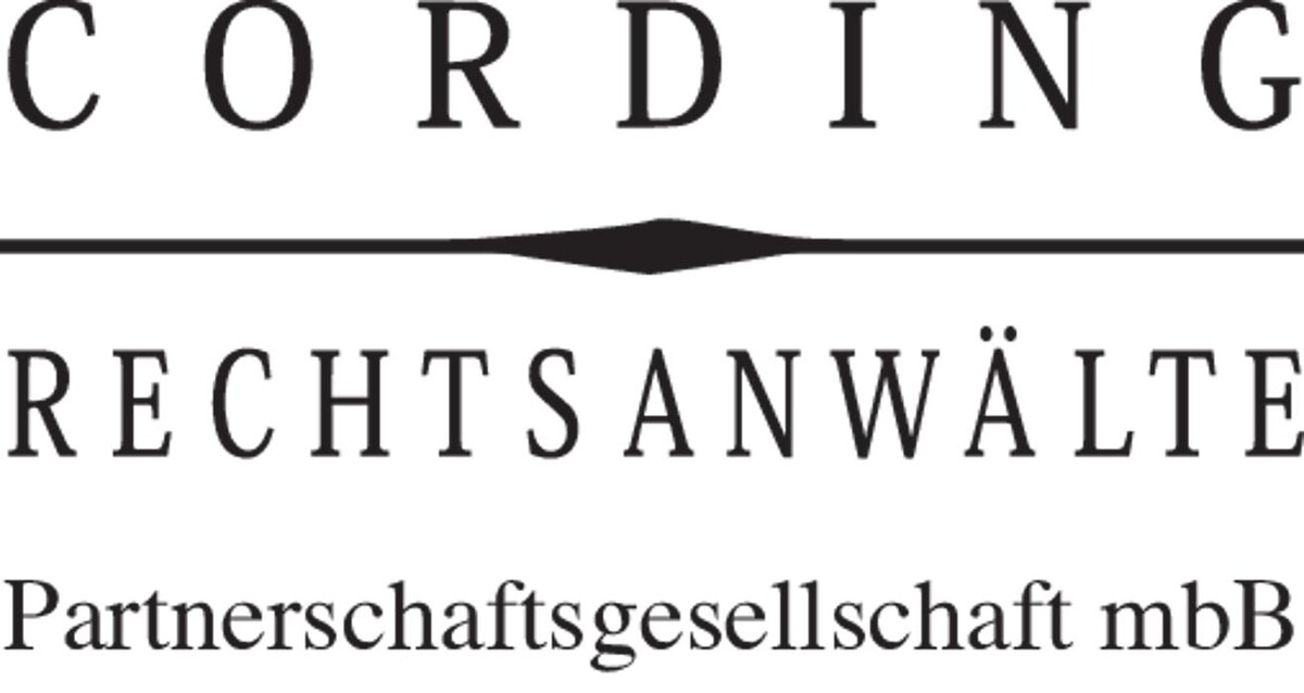 Cording Rechtsanwälte Logo