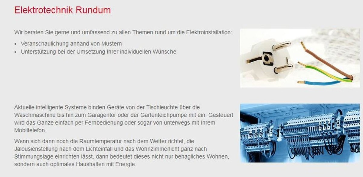 Bilder Flinspach Elektrotechnik - Inh.: Marco Flinspach