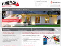 Flinspach Elektrotechnik - Inh.: Marco Flinspach website screenshot