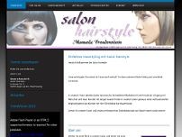 Salon Hairstyle website screenshot