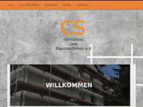 CS-Gerüstbau und Baumaschienenverleih e.K. website screenshot