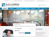 Website Screenshot Glas Lehmeier GmbH