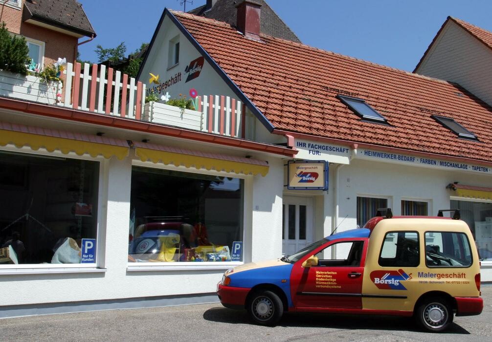 Bilder Malergeschäft Börsig