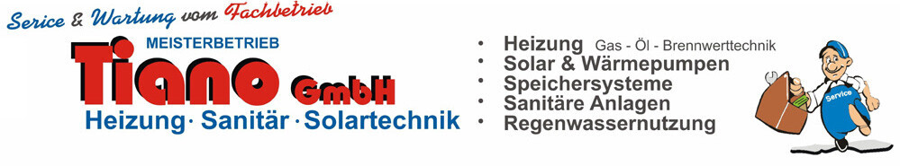 Tiano GmbH  Sanitär Heizung Logo