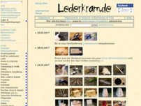 Screenshot for http://www.lederkram.de